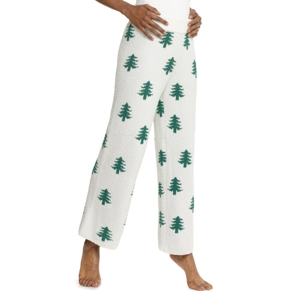 🎄❄️Cupcakes & Cashmere Christmas Tree Sherpa Lounge Pants - Picture 1 of 2